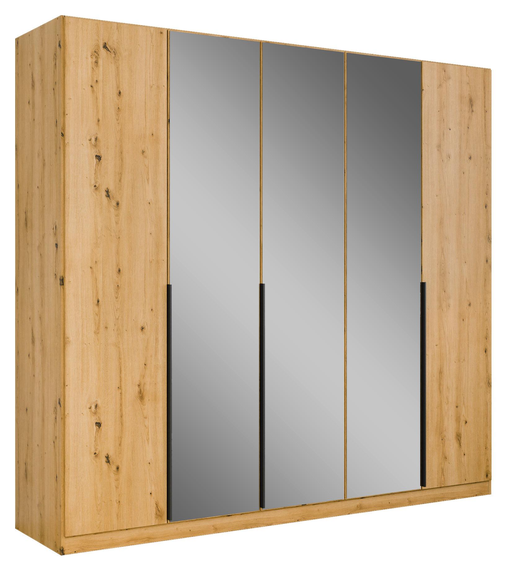 Ormar S Klasičnim Vratima Skyla - hrast Artisan, Moderno, drvni materijal/metal (226/210/54cm) - Modern Living