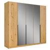 Ormar S Klasičnim Vratima Skyla - hrast Artisan, Moderno, drvni materijal/metal (226/210/54cm) - Modern Living