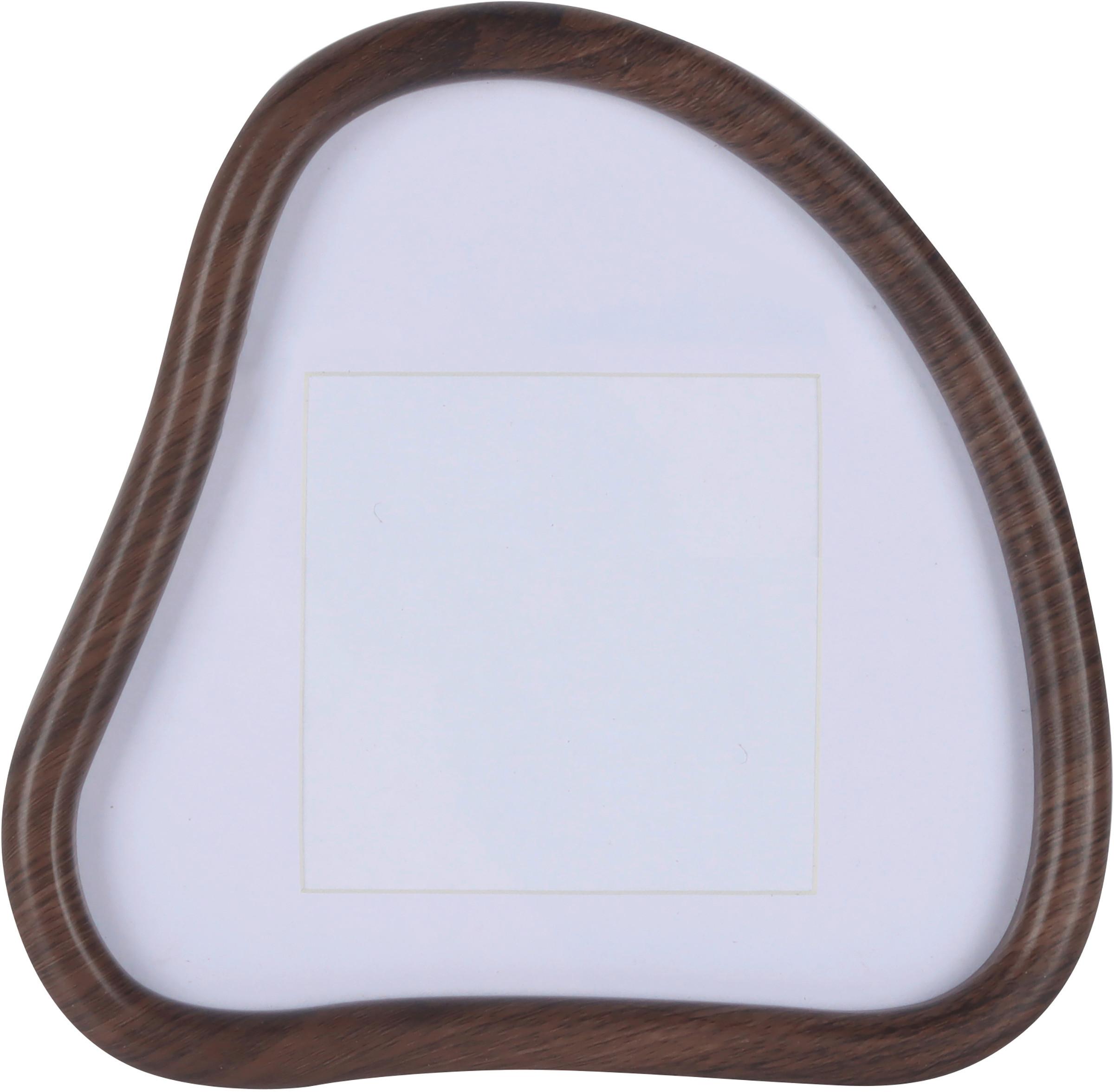 Bilderrahmen Nelio Braun - Braun, Glas/Holz (19,2/18,9/1,9cm) - Mömax