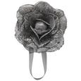 Raffhalter Rose in Anthrazit - Anthrazit, ROMANTIK / LANDHAUS, Textil (11cm) - Mömax modern living Raffhalter Rose in Anthrazit - Anthrazit, ROMANTIK / LANDHAUS, Textil (11cm) - Mömax modern living