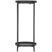 STOJAK NA KWIATY ANJA - czarny, Trend, metal (26/58/26cm) - Landscape