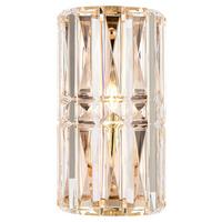 Wandleuchte Facet - Goldfarben, Basics, Glas/Metall (13/25/10cm) - MAYTONI