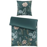 Bettwäsche Nala XXL Grün ca. 200x200cm - Grün, ROMANTIK / LANDHAUS, Textil (200/200cm) - Modern Living