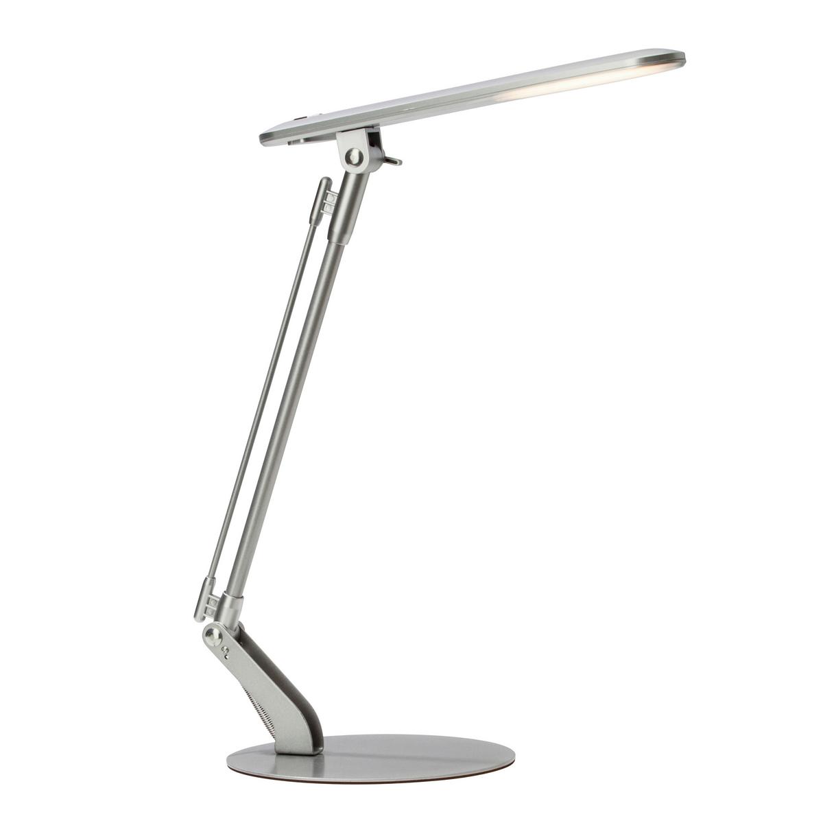 Schreibtischleuchte Brendan Titanfarben max. 5 Watt - Titanfarben, KONVENTIONELL, Metall (46/20/60cm) - Brilliant
