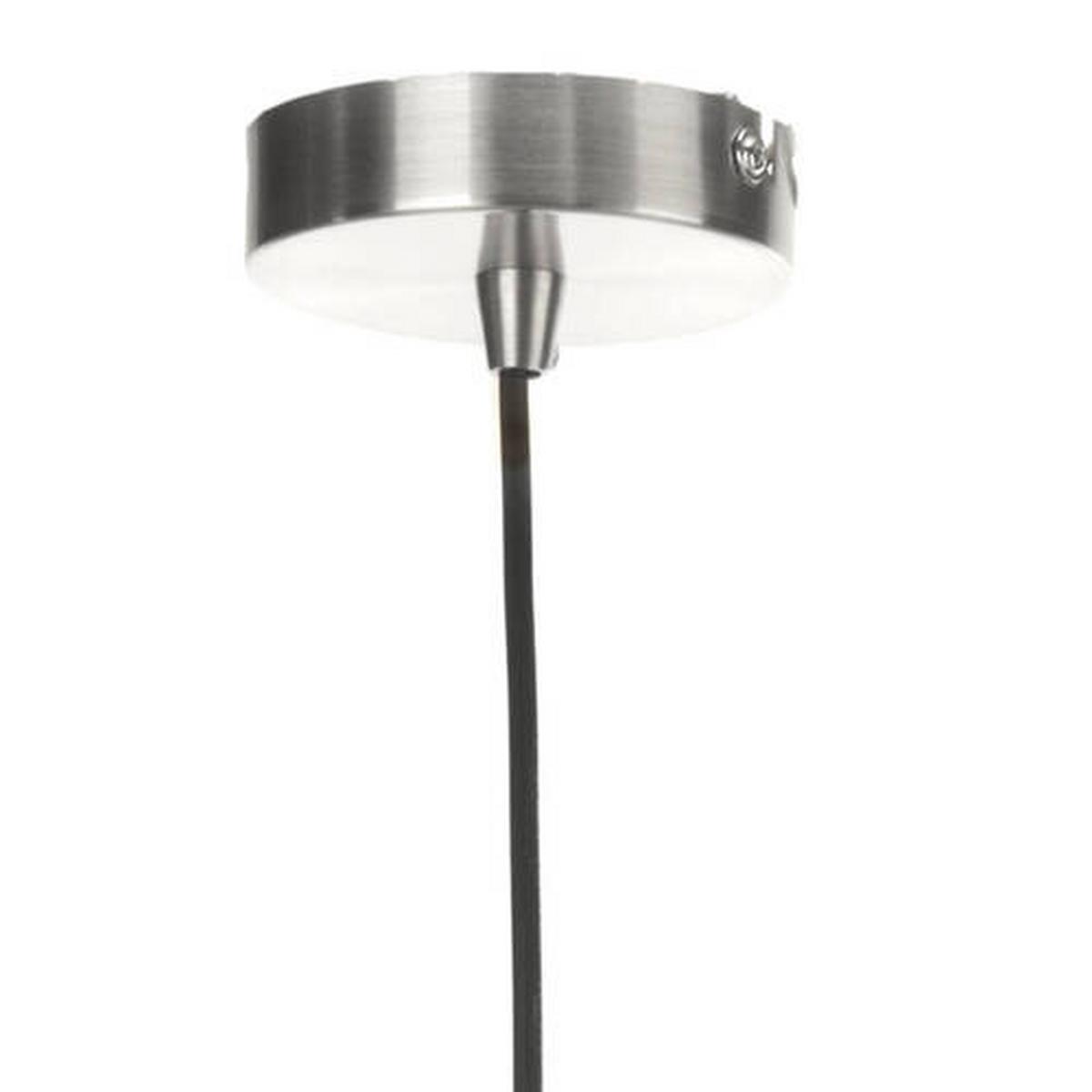 Hängeleuchte Bruk Schwarz max. 22 Watt - Schwarz, KONVENTIONELL, Metall (32/100cm)