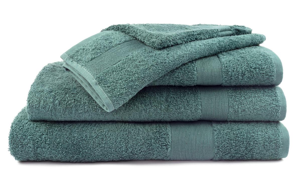 Waschlappen Silke Mintgrün ca. 15x21cm 3er Set - Mintgrün, Textil (15/21cm)