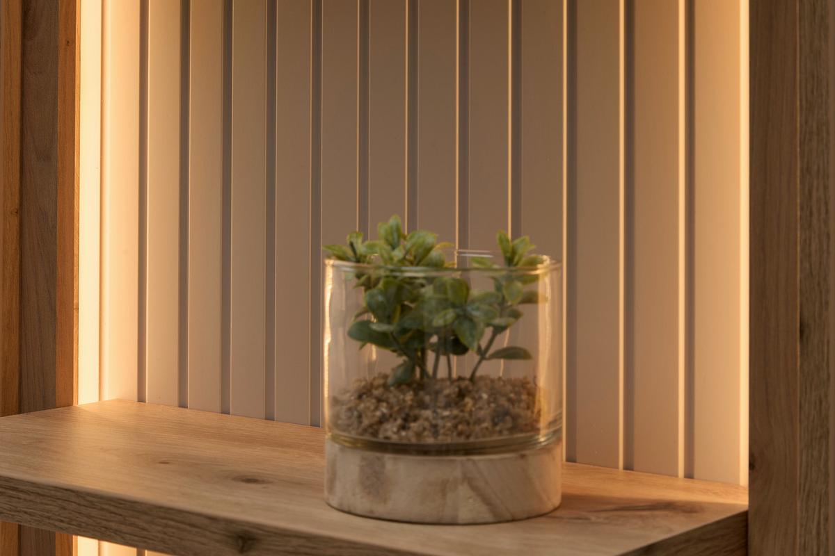 Lichtleiste Cremona Schwarz/Weiß max. 2x19,25 Watt - Schwarz/Weiß, MODERN, Kunststoff (2 x 192,5cm) - Premium Living