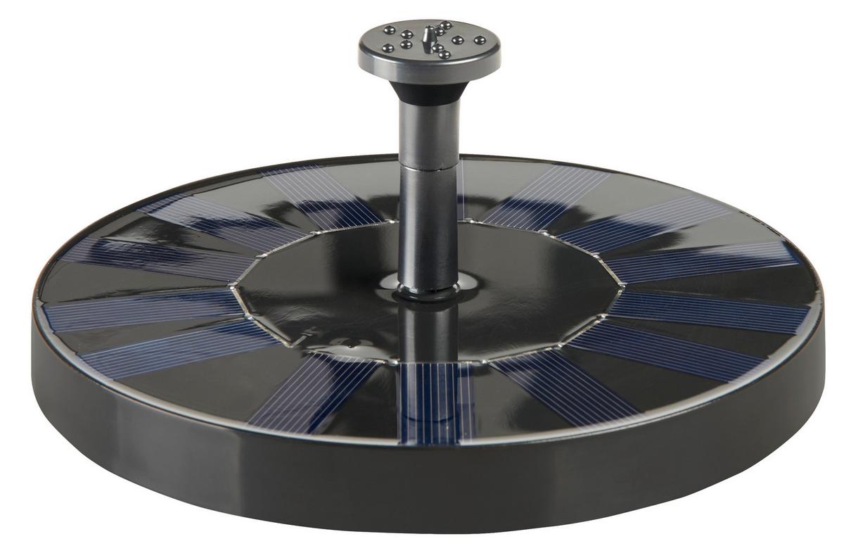 Solarleuchte Elian in Schwarz - Schwarz, Modern, Kunststoff (16/3cm) - Modern Living