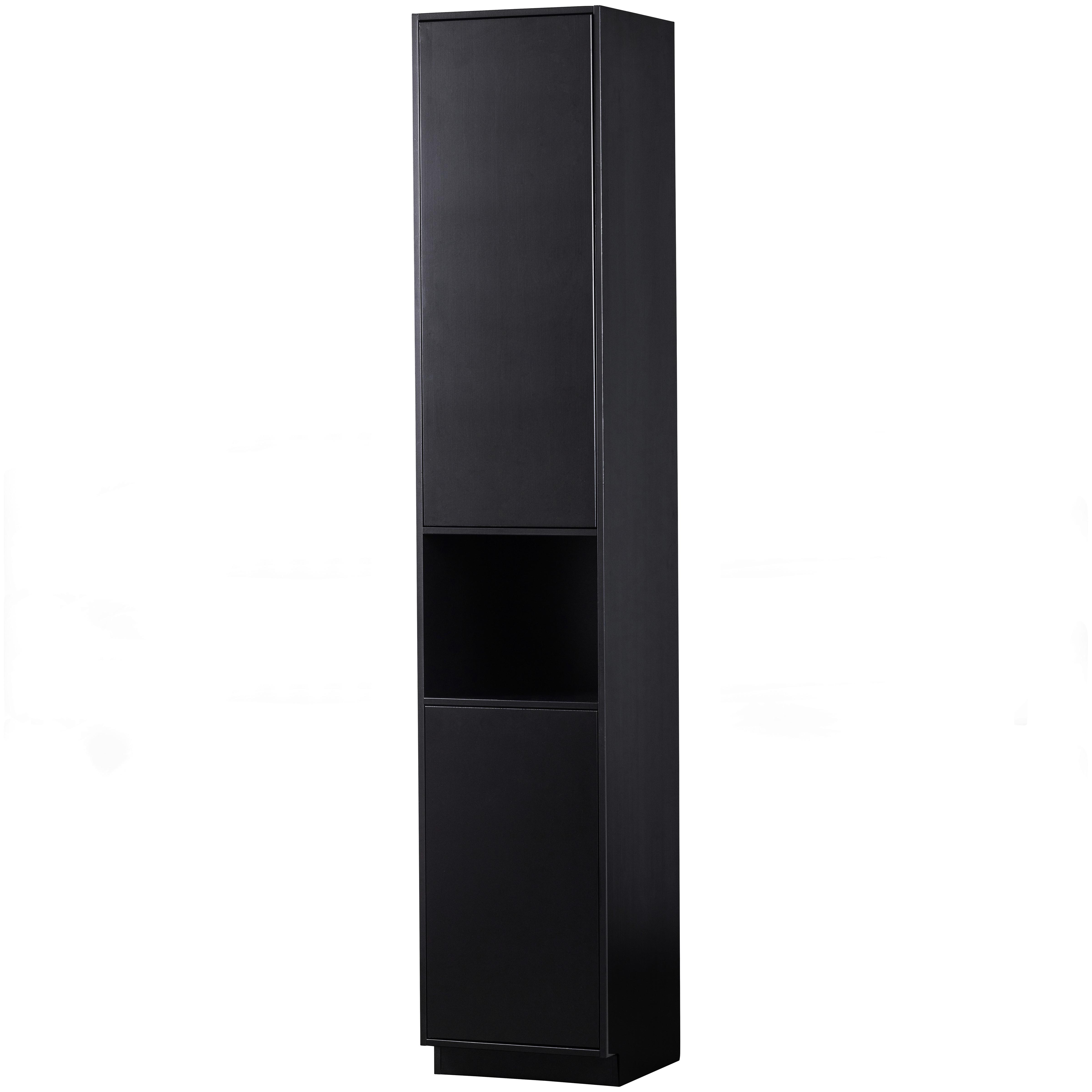Buffet Finca Schwarz - Schwarz, Design, Holz (40/210/40cm) - Livetastic