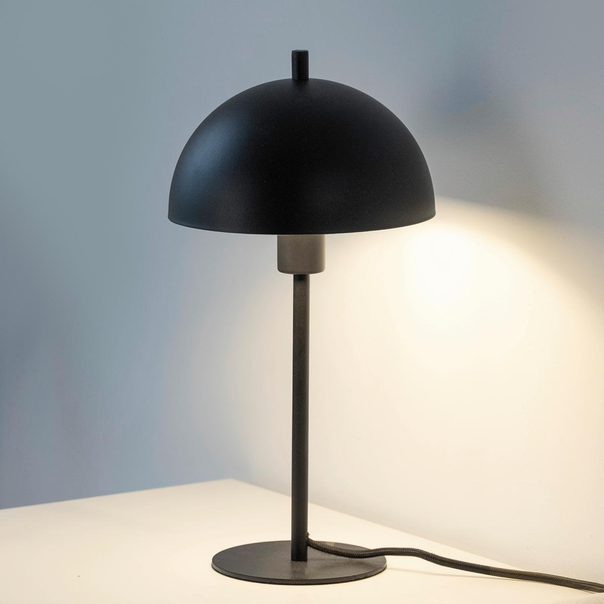 LAMPA STOŁOWA LED 11726-18 ALI - czarny, Design, tworzywo sztuczne/metal (18/18/33,5cm) - Schöner Wohnen