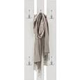Wandgarderobe in Weiß - Weiß, MODERN, Holzwerkstoff (45/100/9cm) - Mömax modern living