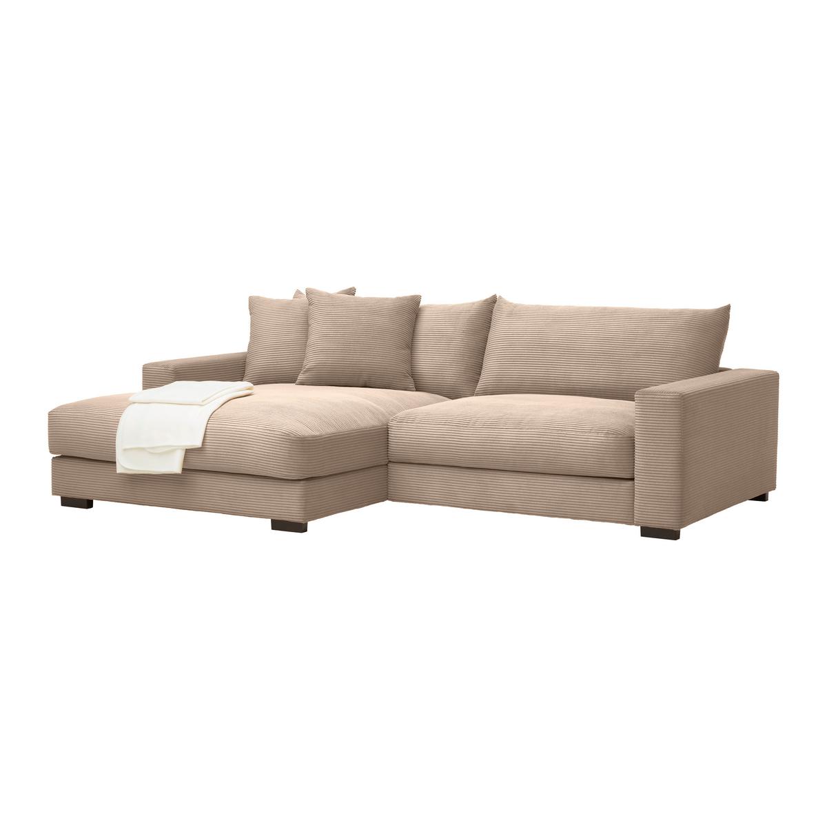 Wohnlandschaft Pedro in Braun - Karamell, MODERN, Textil (180/83/265cm) - Mömax