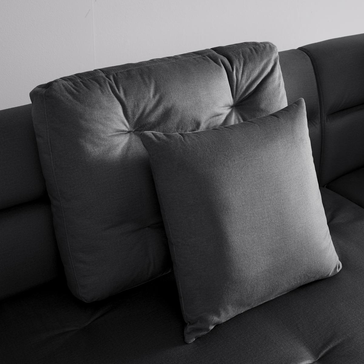 Coltar ELIZA - gri închis, Modern, lemn/textil (260/75/210cm) - Bessagi Home