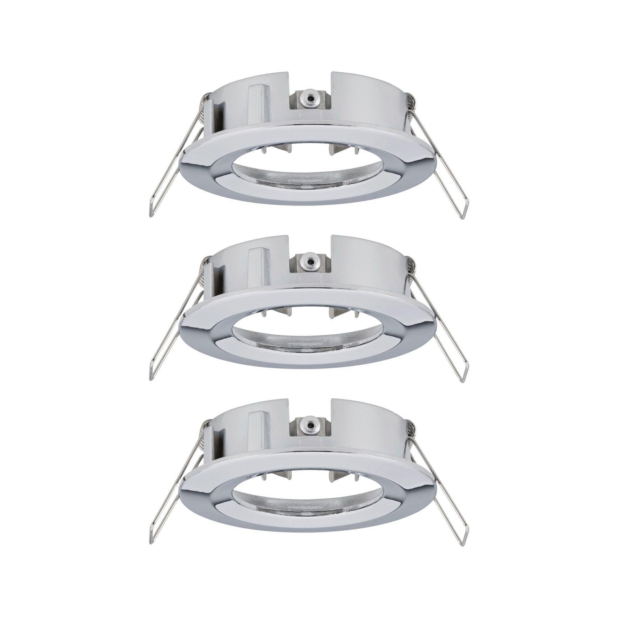 Deckenleuchte Choose! Spot Set max. 10 Watt, 3-teilig - Chromfarben/Alufarben, Basics, Metall (8,4cm) - Paulmann