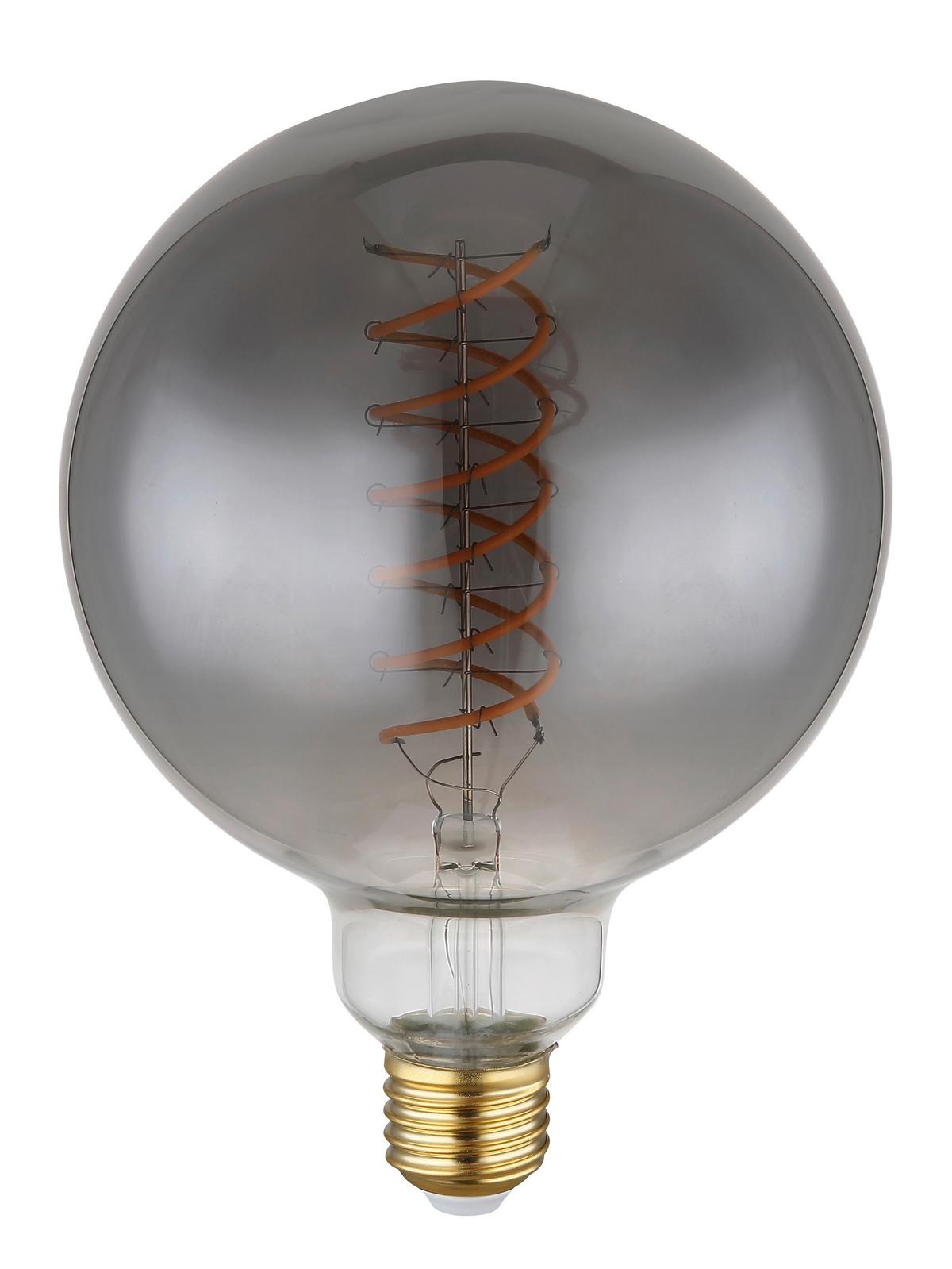LED-Leuchtmittel 11404FS max. 8,5 Watt - Goldfarben, Glas/Metall (12,5/17,7cm) - Globo