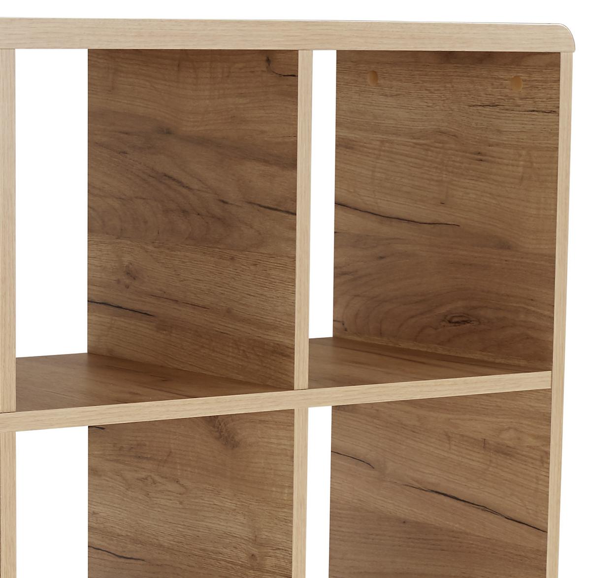Etajeră Fontana FTR01 - culoare lemn stejar, Modern, material pe bază de lemn (108,8/110,2/35cm) - Modern Living