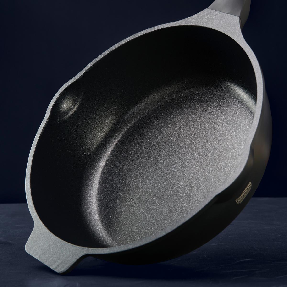 Tigaie Black Line 28 cm - negru, Konventionell, plastic/metal (28/8,5cm) - Gourmesto