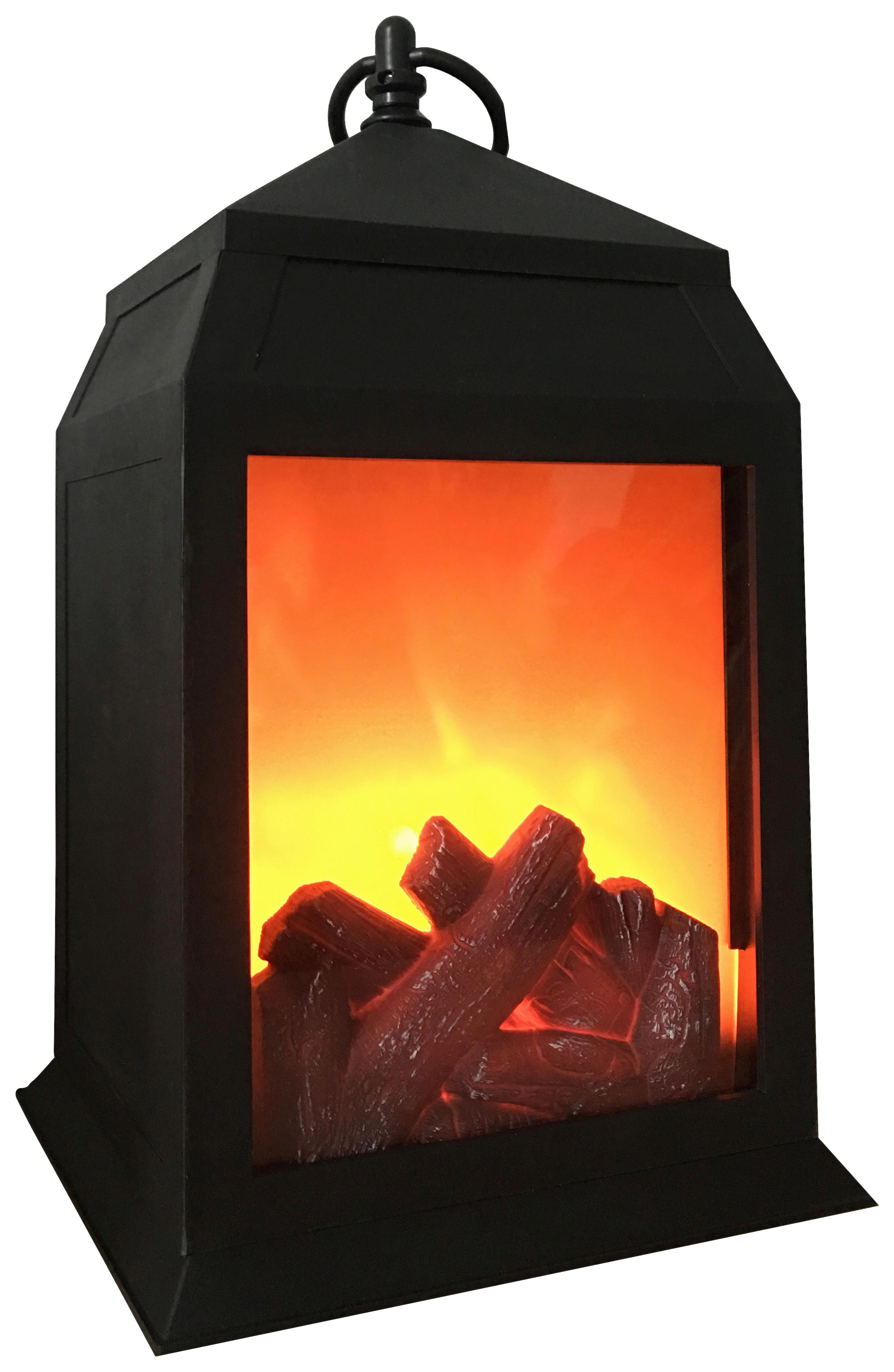 Solarleuchte Lete in Schwarz - Schwarz, KONVENTIONELL, Kunststoff (14/16/30cm) - Modern Living