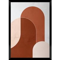 Bild Image ca. 30x40cm - Dunkelbraun/Beige, Holzwerkstoff/Papier (30/40cm) - Modern Living