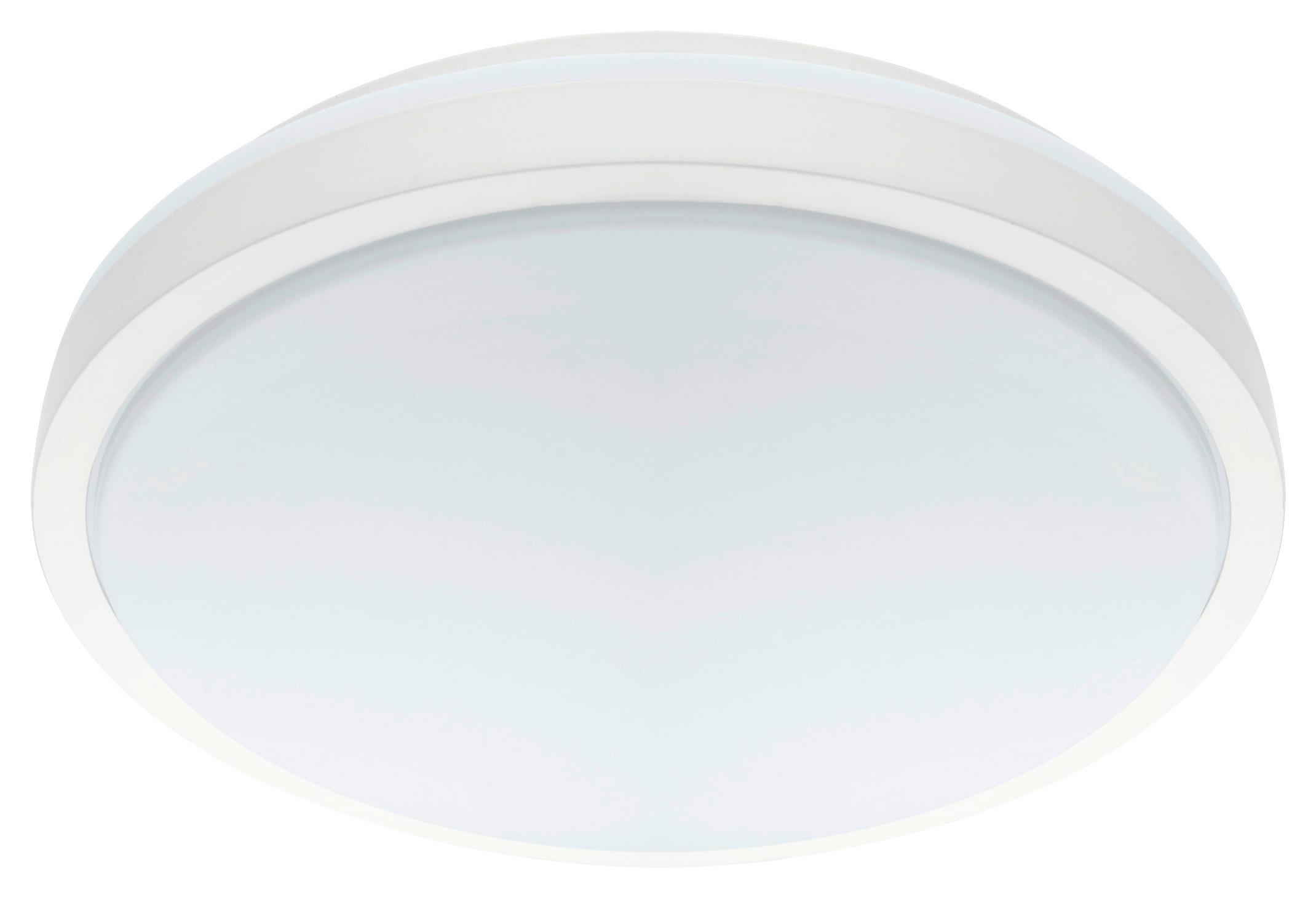 LED-Deckenleuchte Competa 1 in Weiß max. 24 Watt - Weiß, MODERN, Kunststoff/Metall (43/5,5cm)