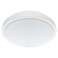LED-Deckenleuchte Competa 1 in Weiß max. 24 Watt - Weiß, MODERN, Kunststoff/Metall (43/5,5cm)