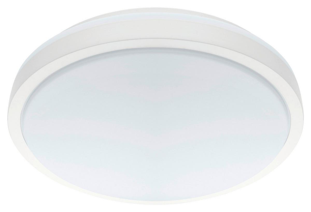 LED-Deckenleuchte Competa 1 in Weiß max. 24 Watt - Weiß, MODERN, Kunststoff/Metall (43/5,5cm)