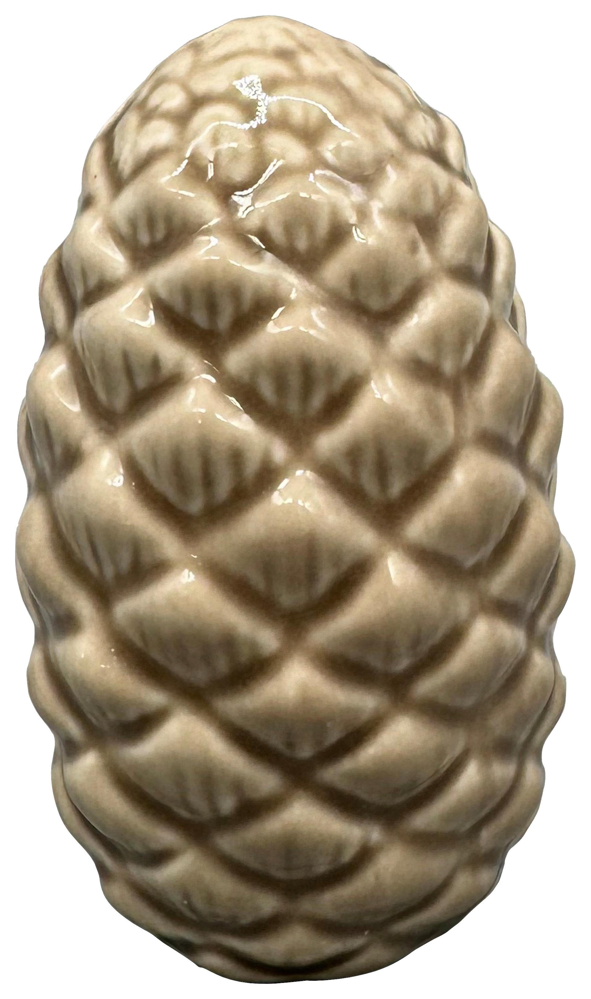 Tannenzapfen Pinecone Braun - Braun, KONVENTIONELL, Keramik (8/12cm) - Mömax