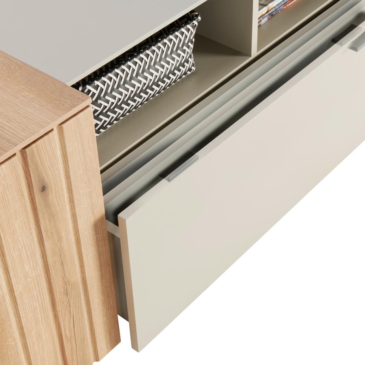 Tv Komoda Santana - Moderno, drvni materijal/metal (177,9/51,5/44,8cm) - Modern Living