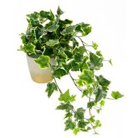 BLUSZCZ 043789GNW - zielony/kolor złoty, Design, tkanina/ceramika (30/47/30cm)