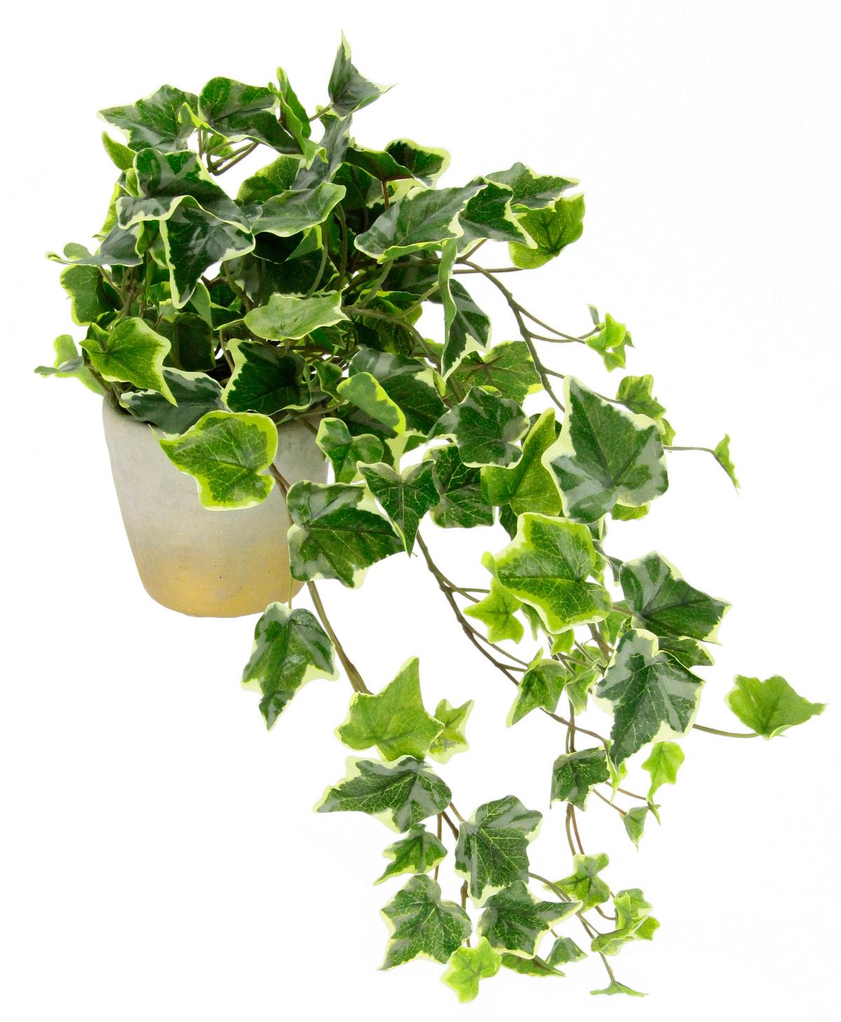 BLUSZCZ 043789GNW - zielony/kolor złoty, Design, tkanina/ceramika (30/47/30cm)