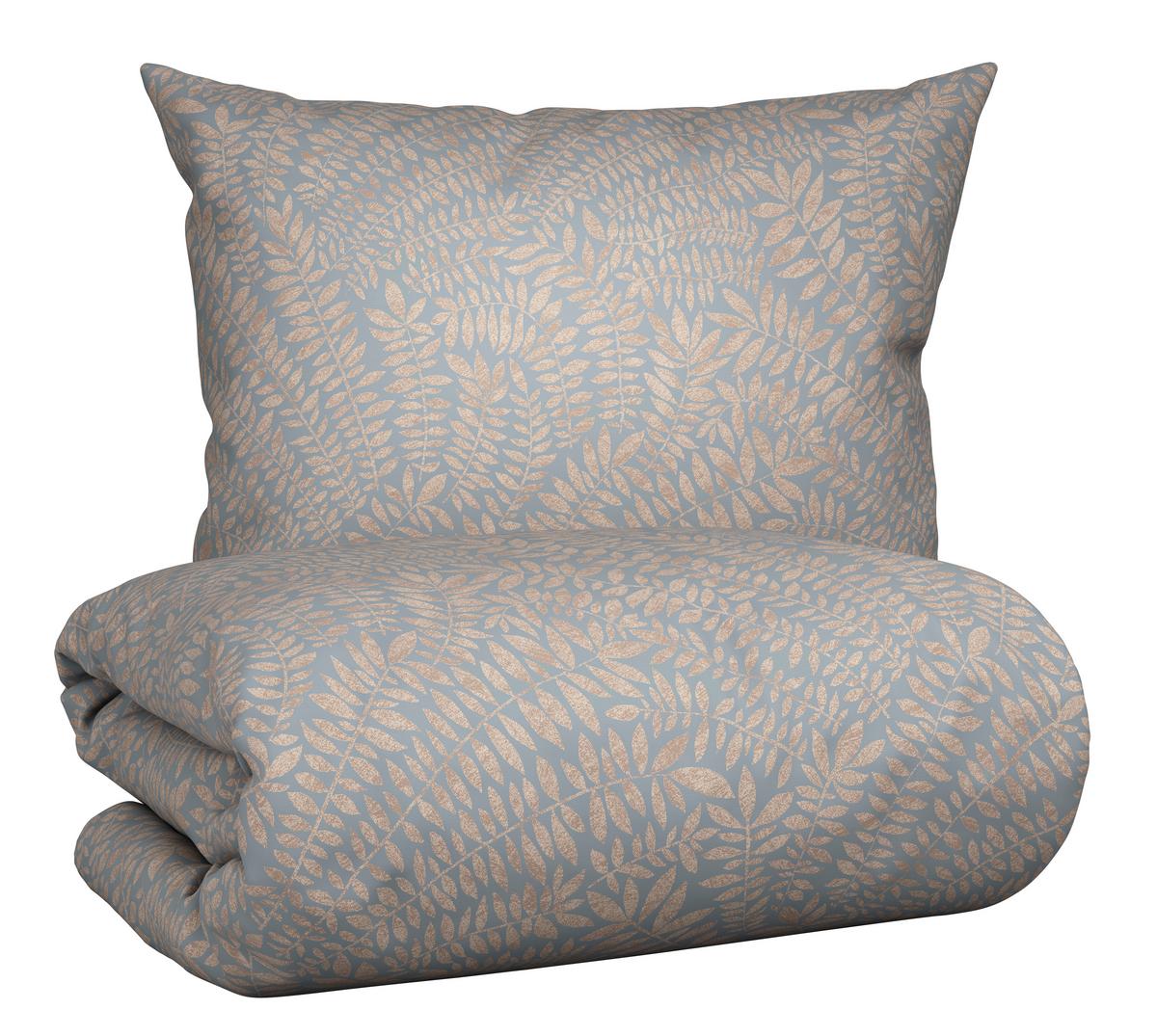 BETTWÄSCHESET LORITA - Grün, Textil (160/210cm) - Modern Living