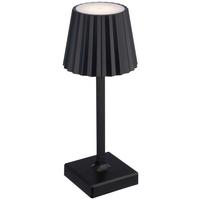 Namizna Svetilka Gopi, Črna, Ca. 10,5/10,5/26 Cm - črna, Moderno, kovina/umetna masa (10,5/10,5/26cm) - Mömax