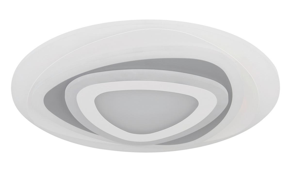 Led Mennyezeti Lámpa 48012-46 Sabatino - antracit/fehér, Design, műanyag/fém (50/6cm) - Globo