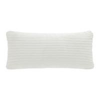 Zierkissen Seattle Weiss ca. 60x30cm - Weiss, Modern (62/30cm) - Premium Living