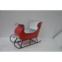 SANIE DEKORACYJNE JF22B-0306S - czerwony/czarny, Lifestyle, metal (27,5cm) - X-Mas