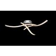 LED-Deckenleuchte Jorne max. 12 Watt - Nickelfarben, MODERN, Kunststoff/Metall (51/8cm) LED-Deckenleuchte Jorne max. 12 Watt - Nickelfarben, MODERN, Kunststoff/Metall (51/8cm)