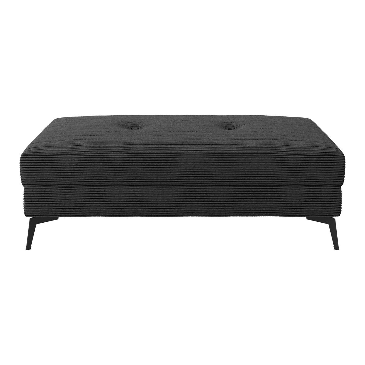 Tabure Zero - crna, Trend, tekstil (140/80cm)
