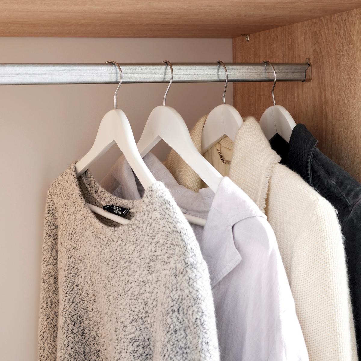 SZAFA PRZESUWNA/PODWIESZ.DRZWI SANDRA - kolor dębowy/czarny, Modern, drewno (154/215/60cm) - Bessagi Home