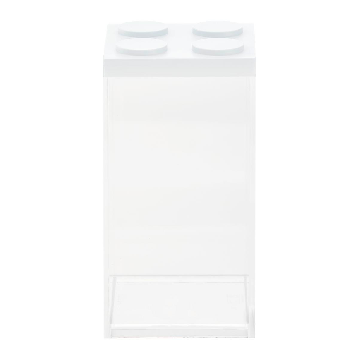 Vorratsdose Esila in Transparent/Weiß ca. 1,5 l - Transparent/Weiß, Kunststoff (10/10/20,5cm)
