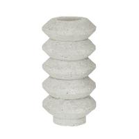 Kerzenhalter Gerry L Weiß - Weiß, Basics, Kunststoff (5/10,3cm) - Mömax