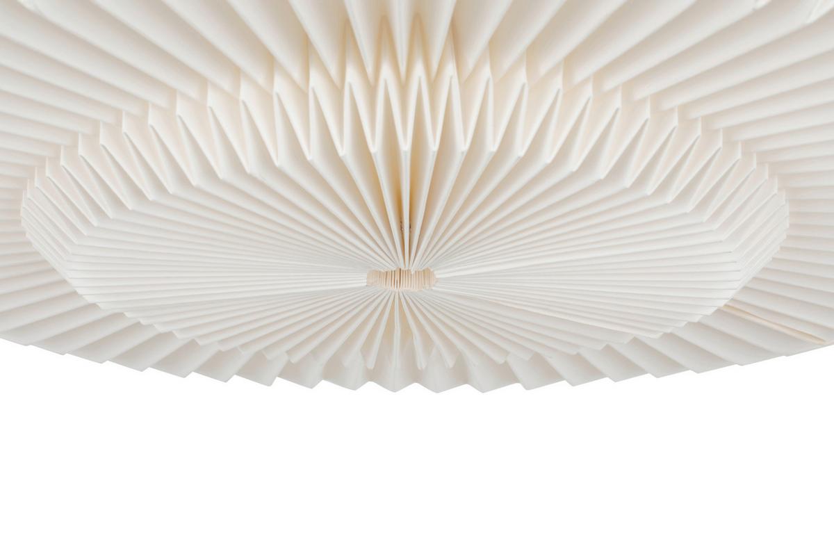LAMPA SUFITOWA KRISTA - biały, Design, metal/papier (18/25cm) - Collet's Monde