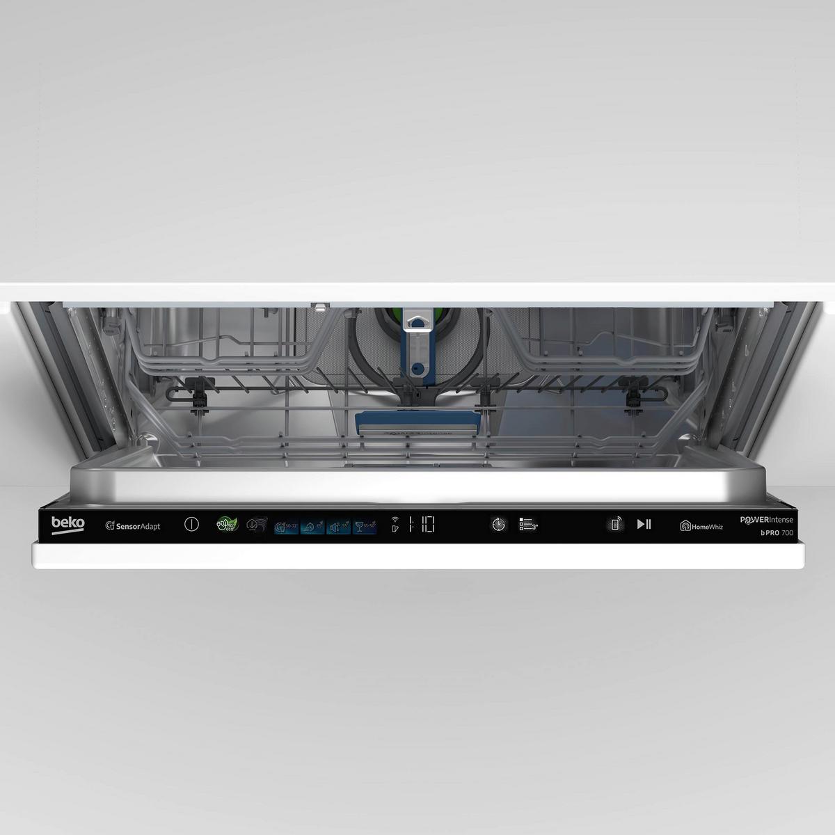 Geschirrspüler BDIN4S560WP Weiß - Weiß, MODERN, Metall (59,8/81,8/55cm) - Beko