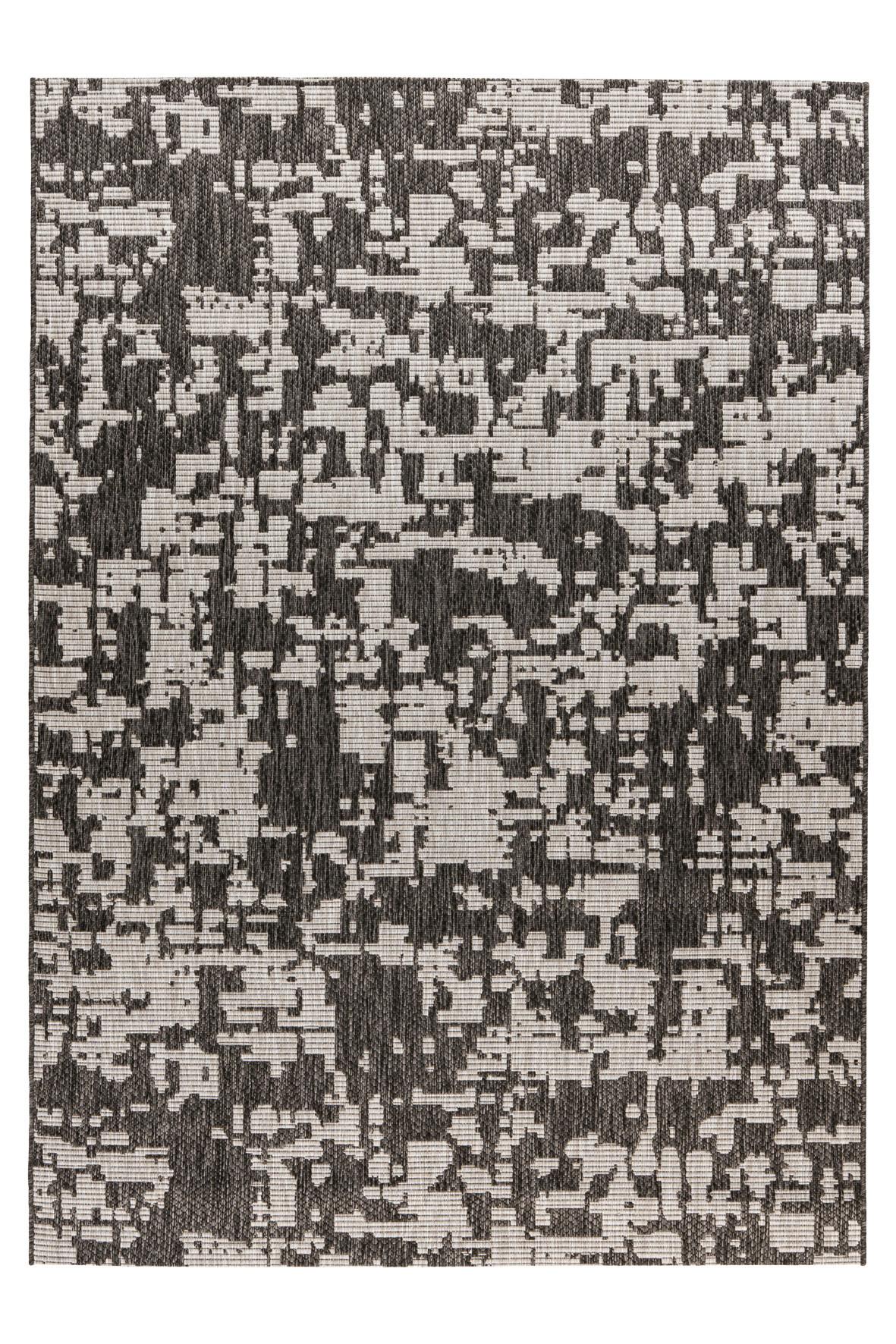 Flachwebeteppich My Tallinn 542 - Grau, Design, Textil (200/290cm)