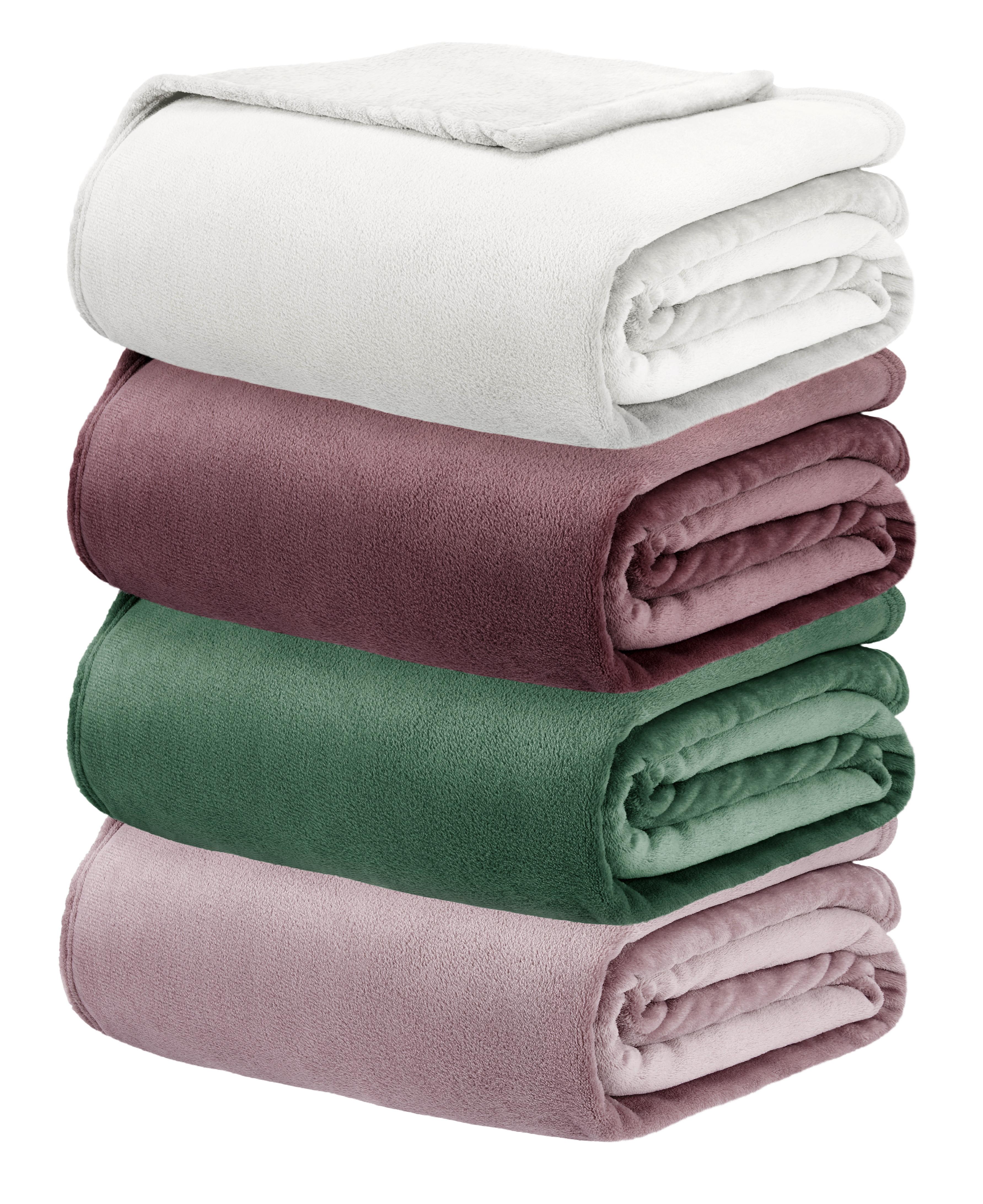 Kuscheldecke Michael XXL Mauve ca. 220/240cm - Mauve, Textil (220/240cm) - Modern Living