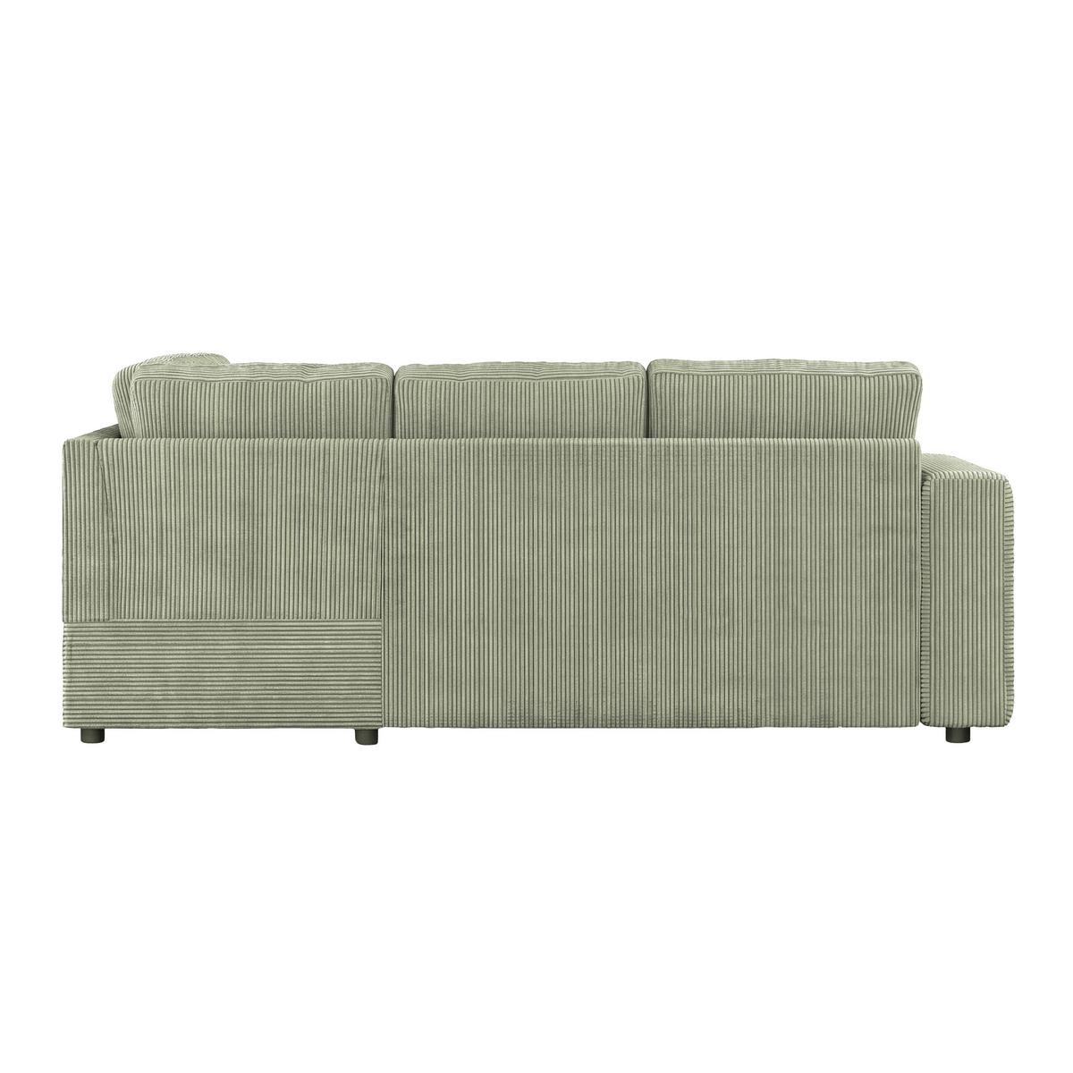Kutna Garnitura Toulouse - Khaki/crna, Trend, drvni materijal/drvo (224/206cm)