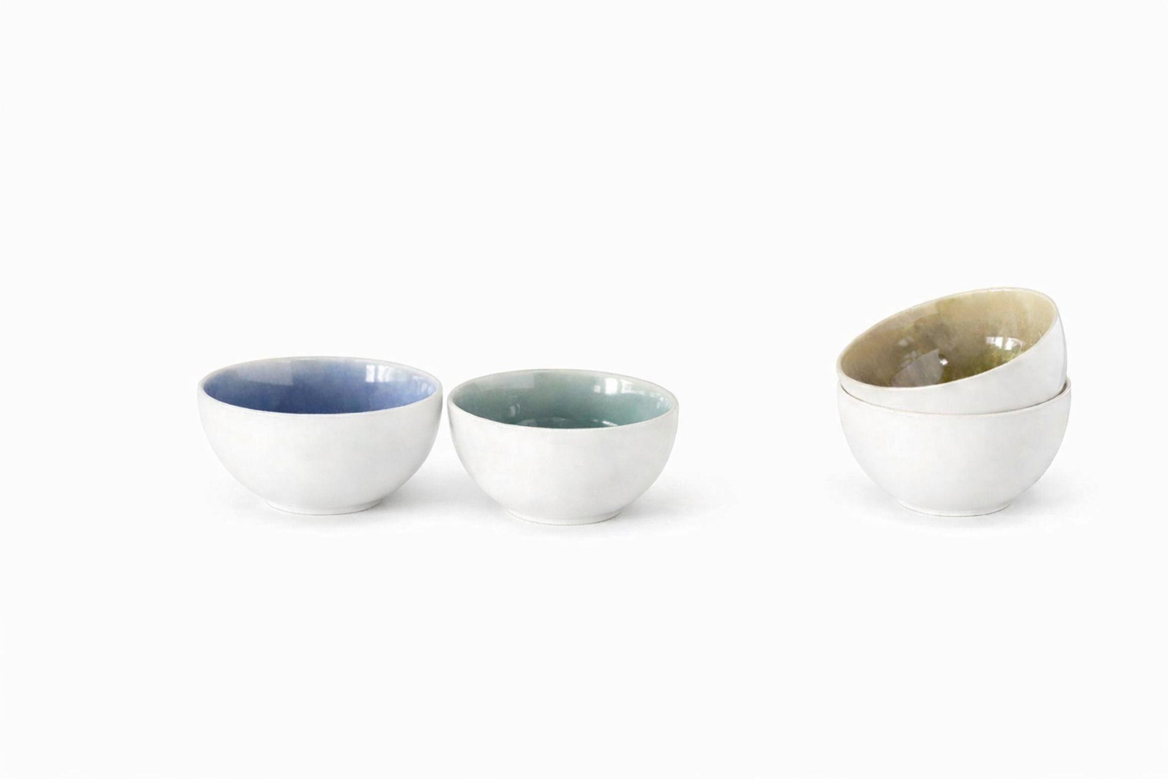 Tálszett 24964 Caldera Mix, Buddha Bowl - sötétkék/világoskék, Basics, kerámia (17,5/8,5cm) - Creatable