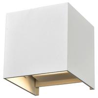 LED-Wandleuchte Kubik max. 7 Watt - Weiß, LIFESTYLE, Metall (10/10/10cm) - Mömax