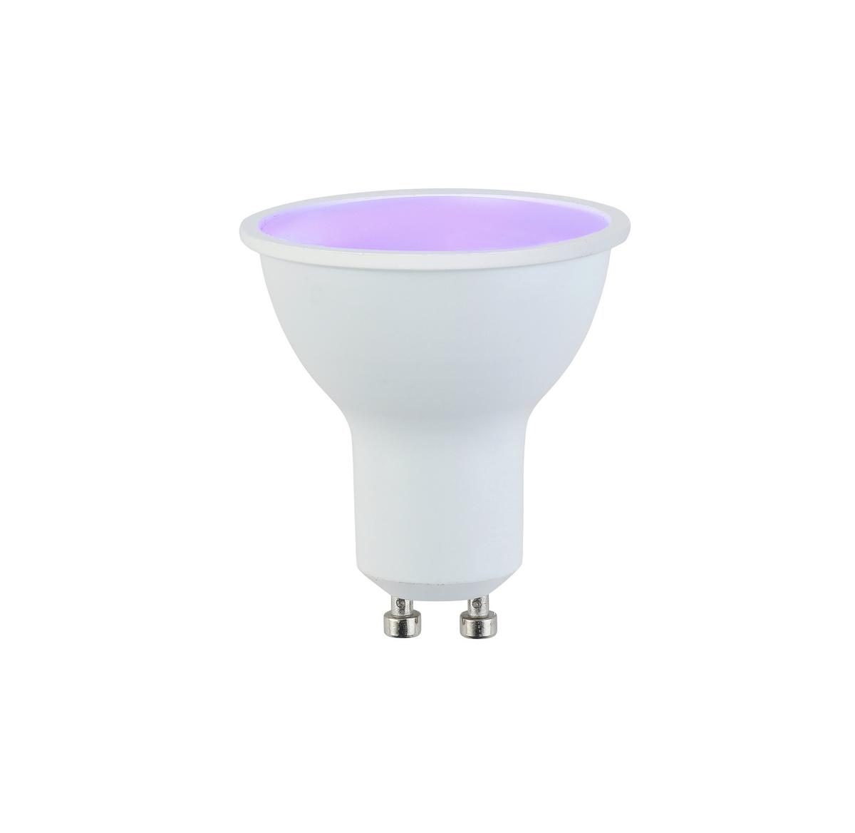 ŻARÓWKA LED COLOUR - biały, Basics, tworzywo sztuczne/metal (5/5,6cm) - Boxxx