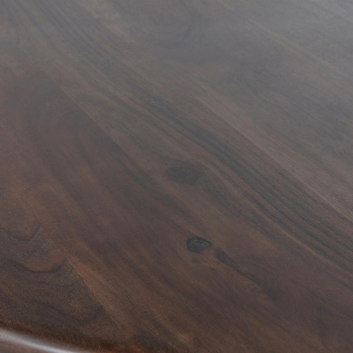 Esstisch Roundly Holz - Walnussfarben, MODERN, Holz (160/110/76cm) - Livetastic