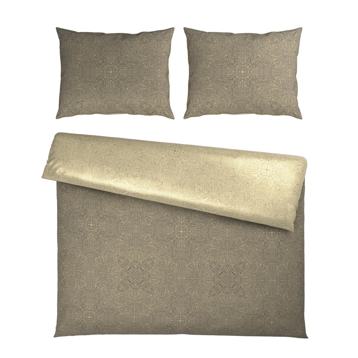 Ágyneműhuzat-garnitúra Kétszemélyes Bella Xxl - szürke, Modern, textil (200/220cm) - Mömax